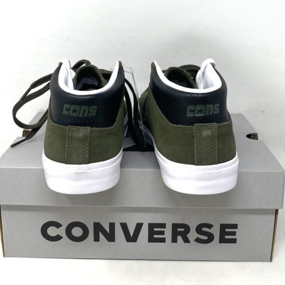 Converse Louie Lopez Pro Shoes Women's Size Suede Khaki Mid Top Casual 171981C - Picture 6 of 11